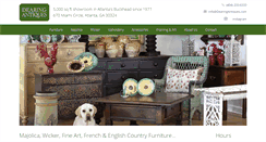 Desktop Screenshot of dearingantiques.com